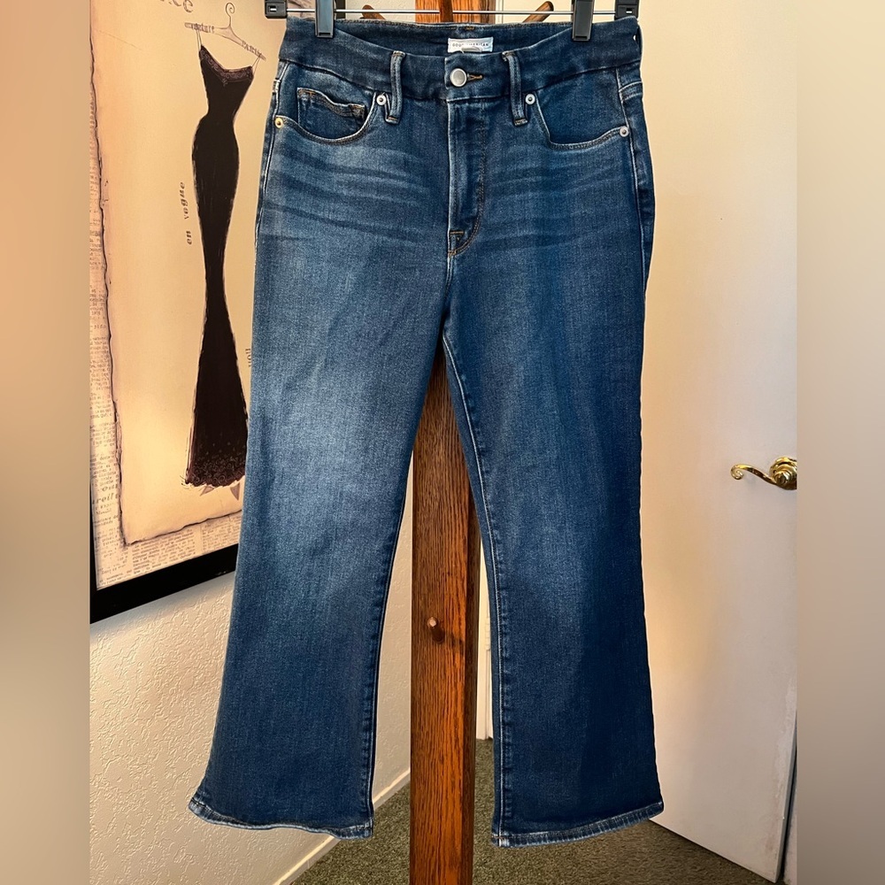 Good American strait leg jeans